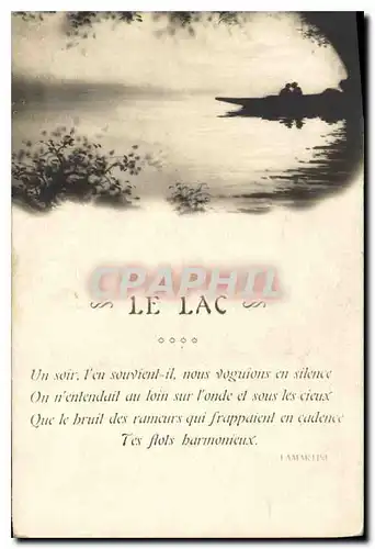 Cartes postales Le Lac