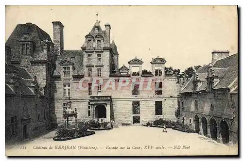 Ansichtskarte AK Chateau de Kerjean (Finistere)