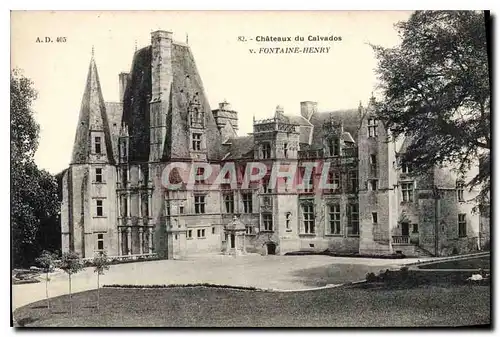 Ansichtskarte AK Chateau de Calvados Fontaine Henry