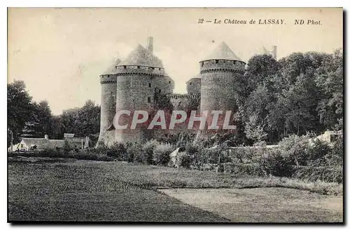 Ansichtskarte AK Le Chateau de Lassay