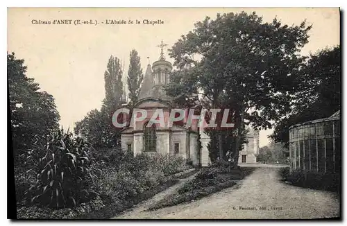 Cartes postales Chateau d'Anet (Eure et Loire) L'Abside de la Chapelle