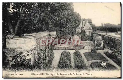 Ansichtskarte AK Chateau d'Anet (Eure et Loire) La Roseraie et le Pavillon de la Venerie