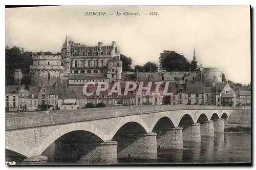 Cartes postales Amboise Le Chateau