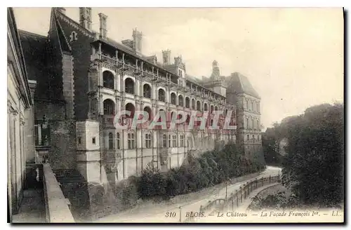 Cartes postales Blois Le Ch�teau La facade Francois 1er