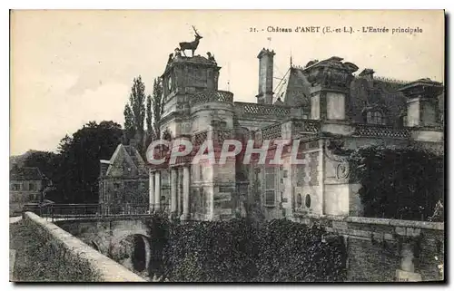 Ansichtskarte AK Chateau d'Anet (E et L) L'entree principale