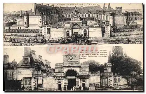 Cartes postales Chateau d'Anet (E et L)