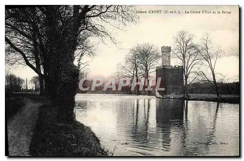 Ansichtskarte AK Chateau d'Anet (E et L) La Chute d'Eau et le belier