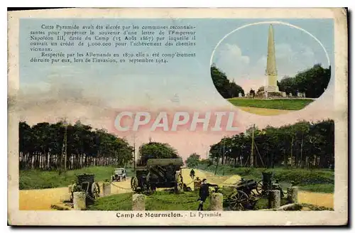 Cartes postales Camp de Mourmelon La Pyramide