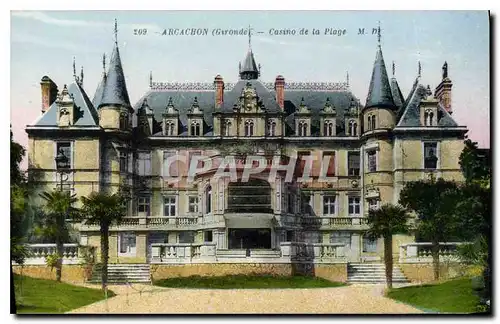 Cartes postales Arcachon (Gironde) Casino de la Plage