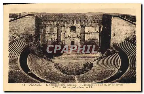 Cartes postales Orange L'Amphitheatre Romain