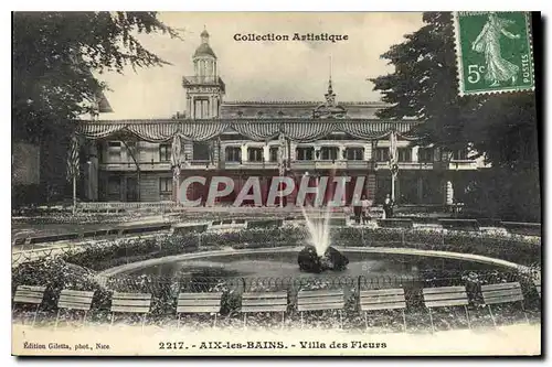 Cartes postales Aix les Bains Villa des Fleurs