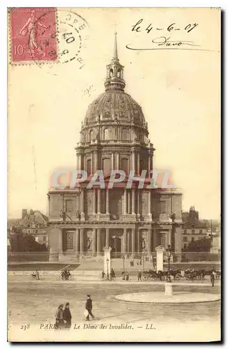 Ansichtskarte AK Paris Le Dome des Invalides