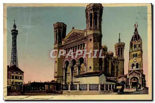 Cartes postales Lyon La Basilique de Fourviere