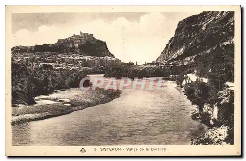 Ansichtskarte AK Sisteron Vallee de la Durance