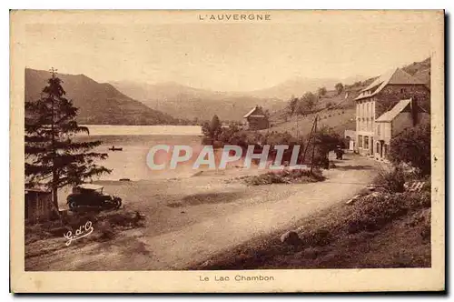 Cartes postales L'Auvergne Le Lac Chambon