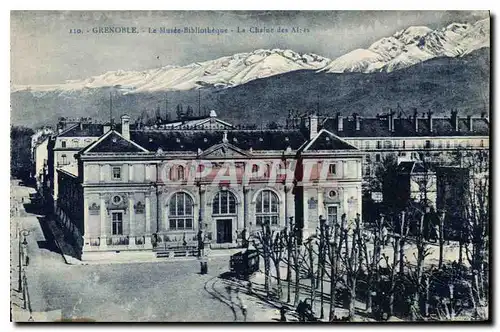 Cartes postales Grenoble Le Musee Bibliotheque