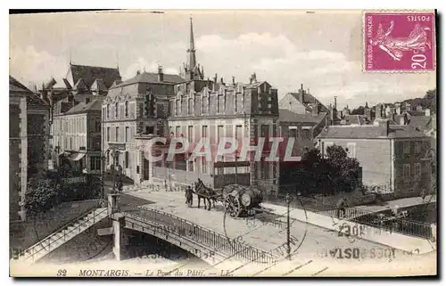 Cartes postales Montargis Le Pont du Patis