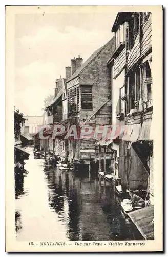Cartes postales Montargis Vue sur l'eau Vieilles Tanneries