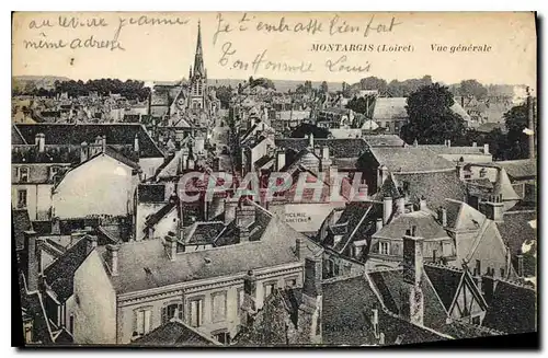 Cartes postales Montargis (Loiret) Vue generale