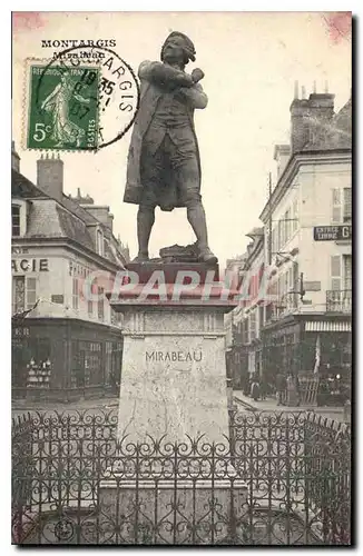 Cartes postales Montargis Mirabeau