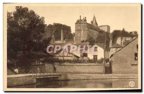 Cartes postales Montargis Le Canal et le Chateau