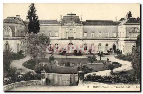Cartes postales Montargis L'Hotel de Ville