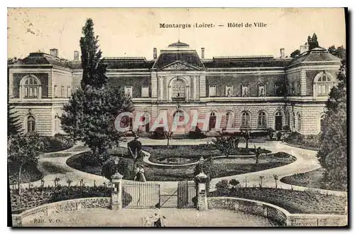 Cartes postales Montargis (Loiret) Hotel de Ville