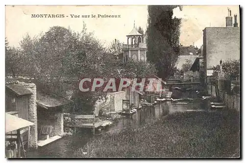 Cartes postales Montargis Vue sur le Puiseaux