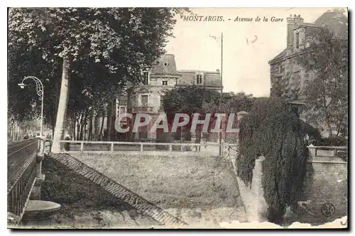 Cartes postales Montargis Avenue de la Gare