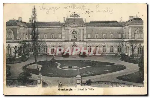 Cartes postales Montargis Hotel de Ville