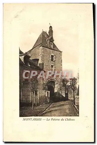 Ansichtskarte AK Montargis La Poterne du Chateau