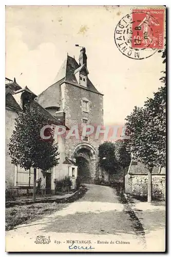Cartes postales Montargis Entree du Chateau