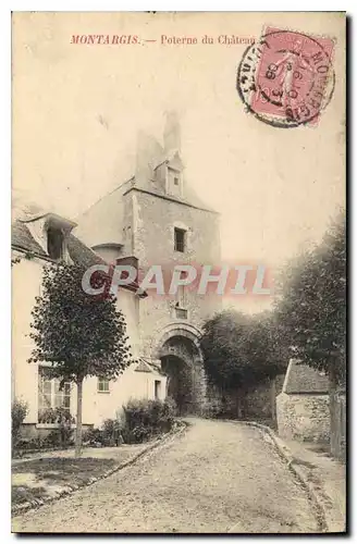 Cartes postales Montargis Poterne du Chateau