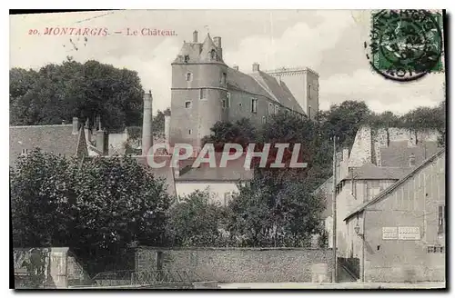 Cartes postales Montargis Le Chateau