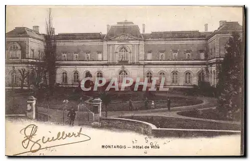 Cartes postales Montargis Hotel de Ville