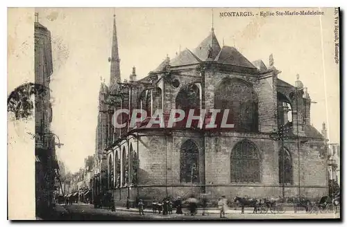 Cartes postales Montargis Eglise Ste Marie Madeleine