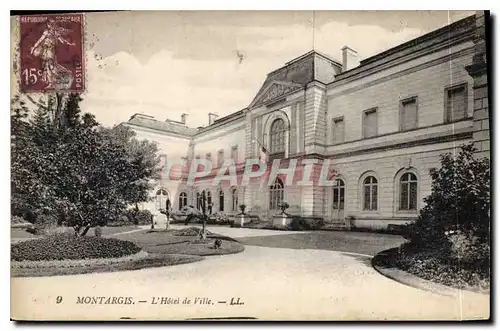 Cartes postales Montargis L'Hotel de Ville