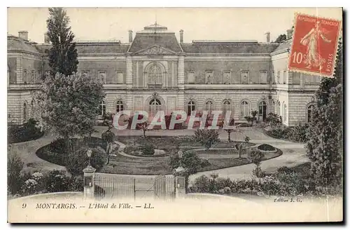 Cartes postales Montargis L'Hotel de Ville