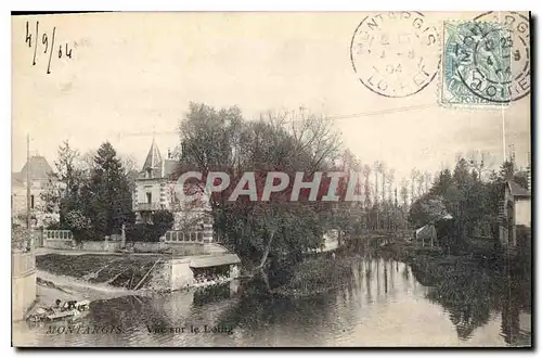 Ansichtskarte AK Montargis Vue sur le Loing