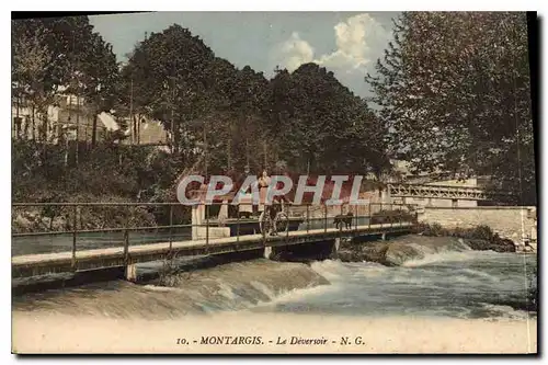 Cartes postales Montargis Le Derversoir