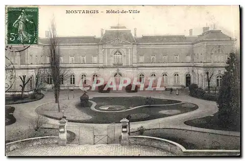 Cartes postales Montargis Hotel de Ville