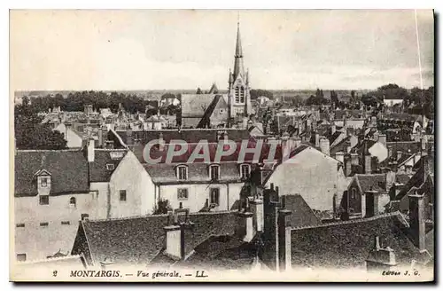 Cartes postales Montargis Vue generale