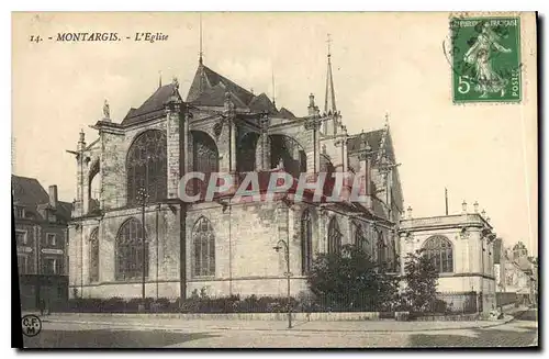 Cartes postales Montargis L'Eglise