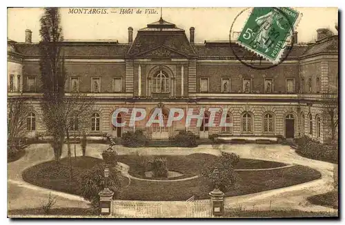 Cartes postales Montargis Hotel de Ville