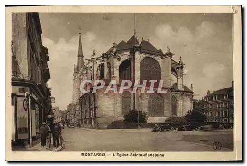 Cartes postales Montargis L'Eglise Sainte Madeleine