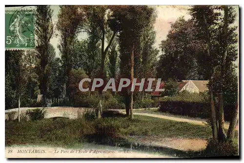 Cartes postales Montargis Le Parc de l'Ecole d'Agriculture