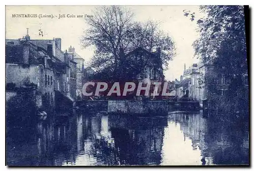 Cartes postales Montargis (Loiret) Joli Coin sur l'eau