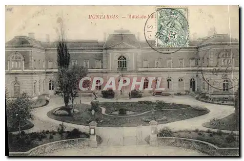 Cartes postales Montargis Hotel de Ville