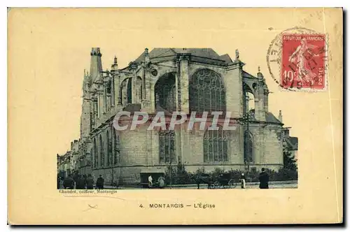 Cartes postales Montargis L'Eglise