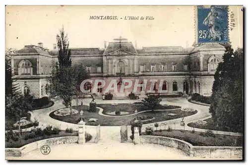 Cartes postales Montargis L'Hotel de Ville